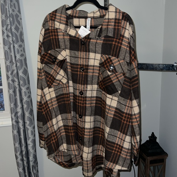 Plaid Shacket - Picture 2 of 3